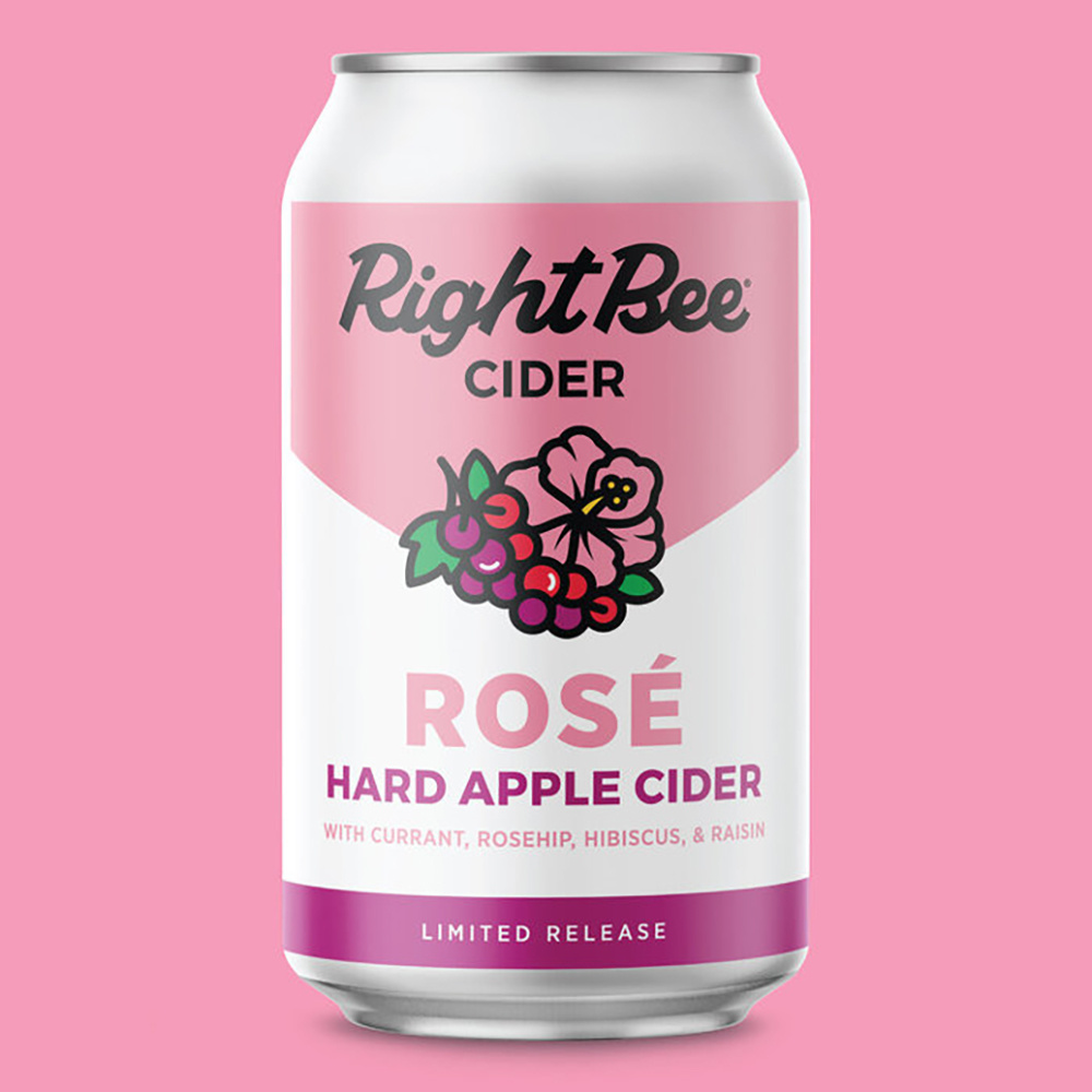 Right Bee Cider Rosé (355ml Can) JAPAN CIDER MARKET